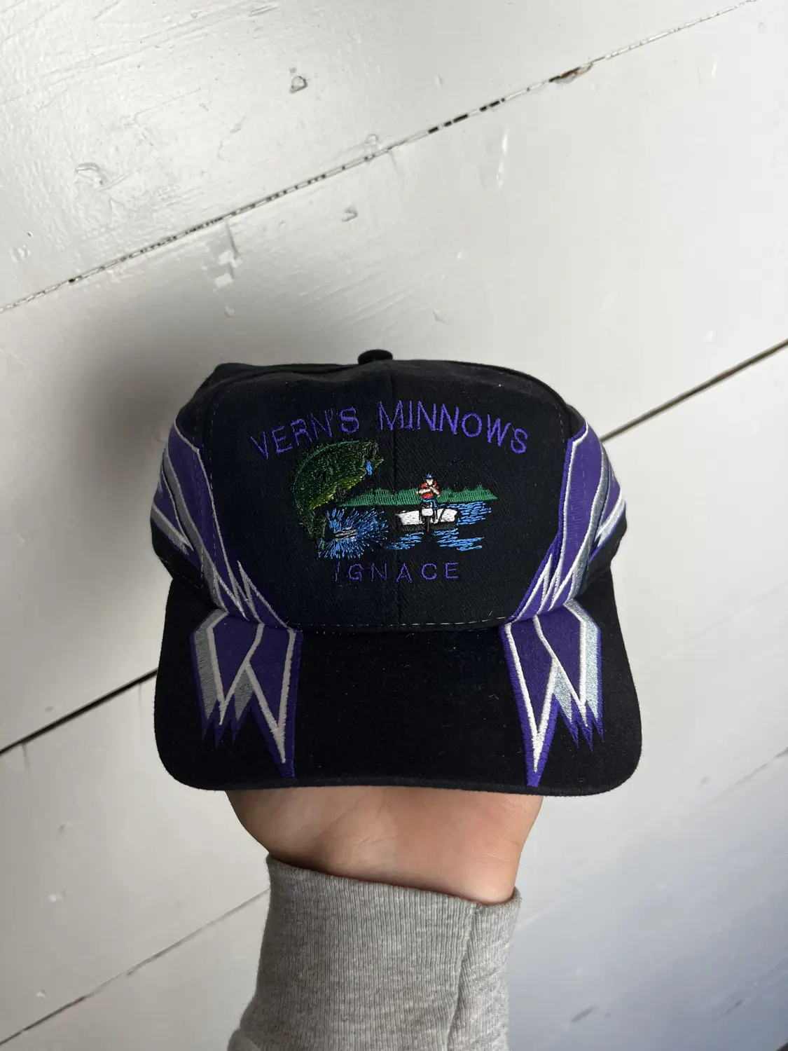 Vern’s minnows hat