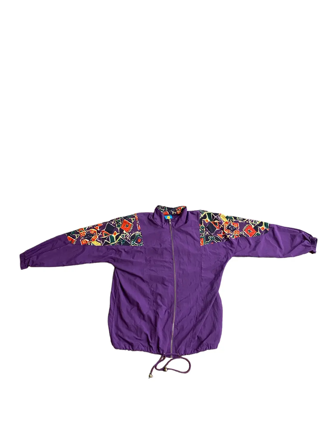 Purple Windbreaker Pullover