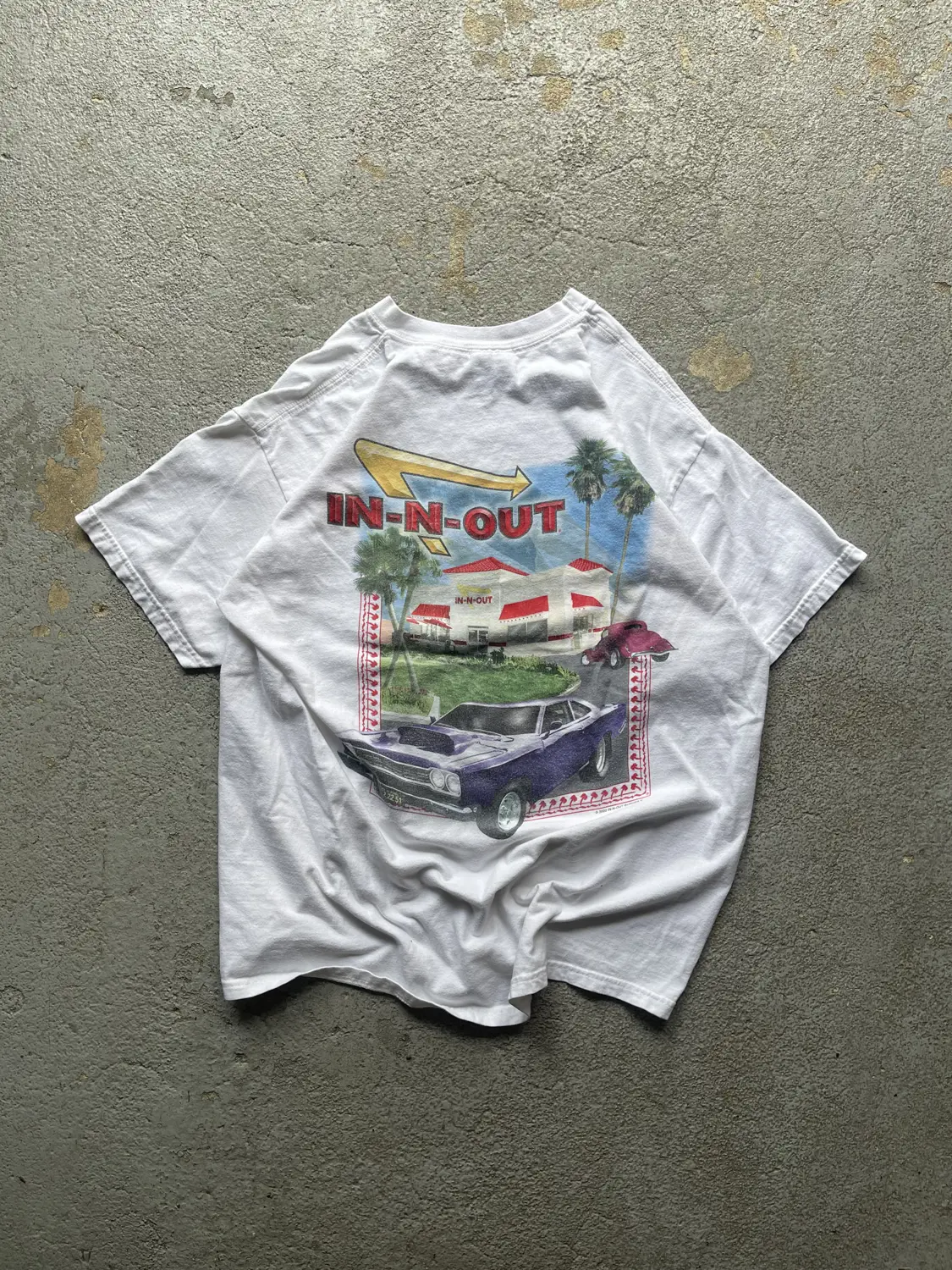 Vintage In and Out Arizona Tee