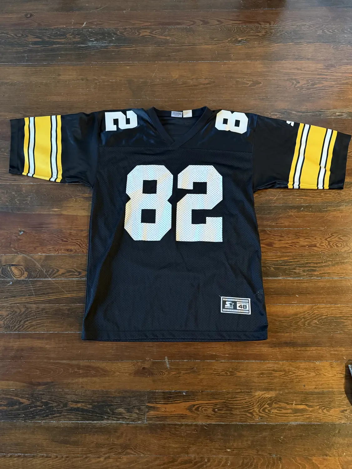 Vintage Pittsburgh Steelers Starter Jersey Yancey Thigpen