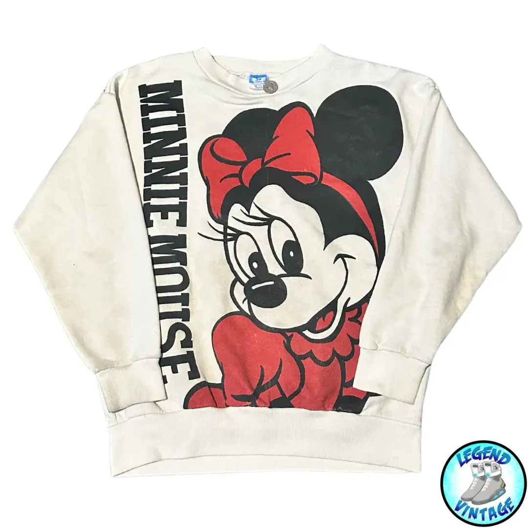 Minnie Mouse Big Cartoon Print