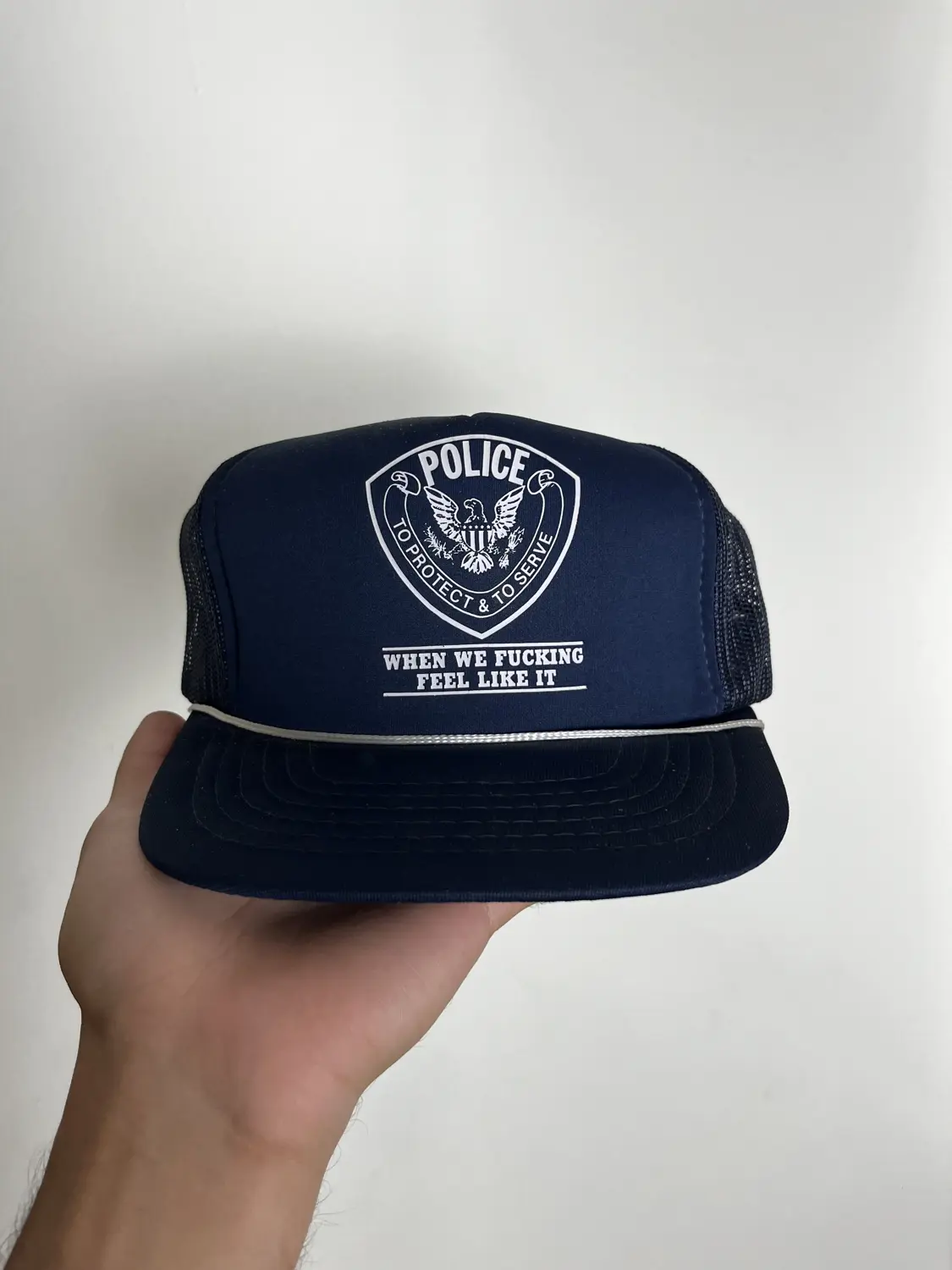 Vintage Police Hat