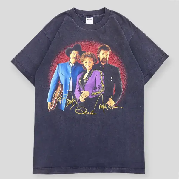 1990s Brooks & Dunn Reba tour tee - L