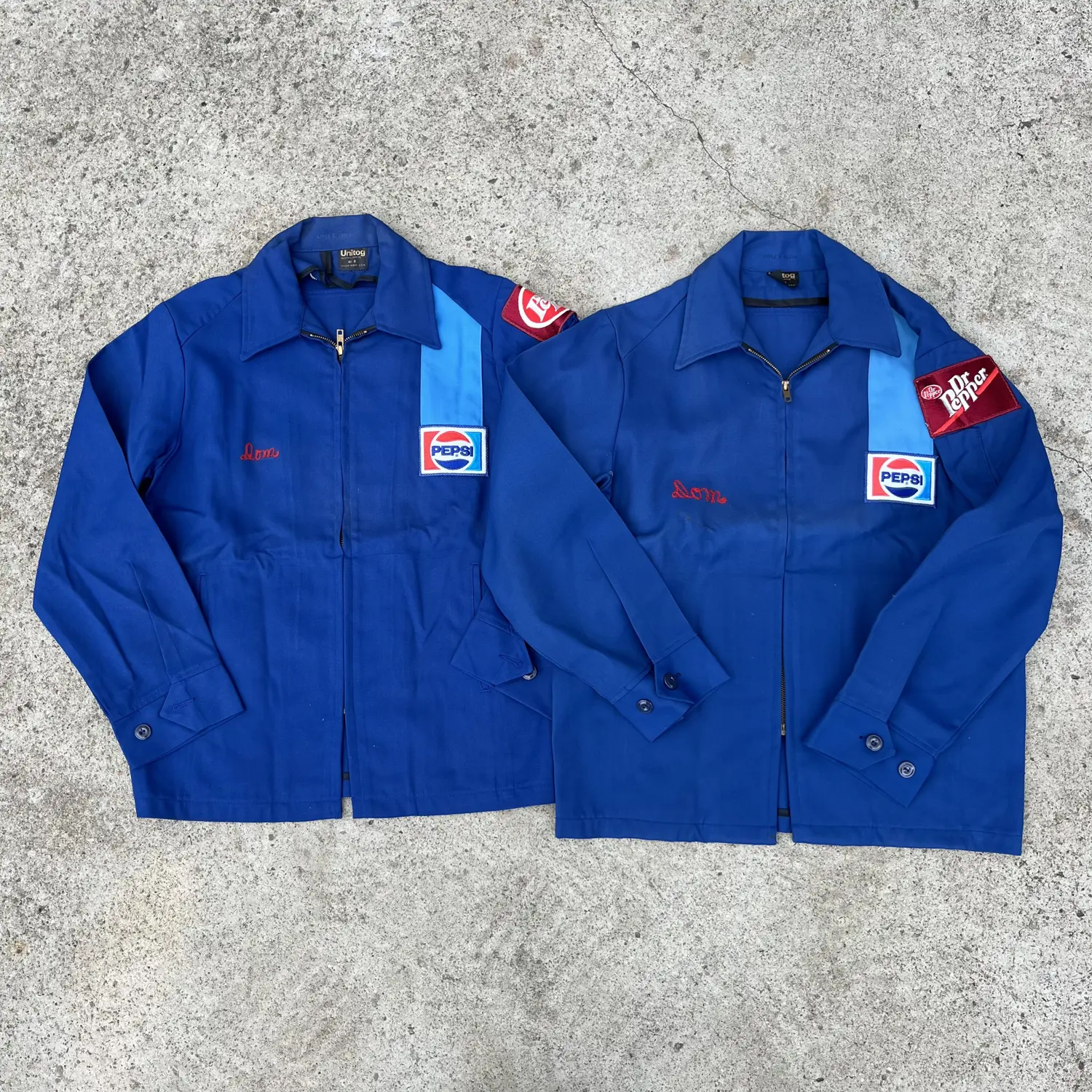 Vintage 1970’s Pepsi Workwear Jackets