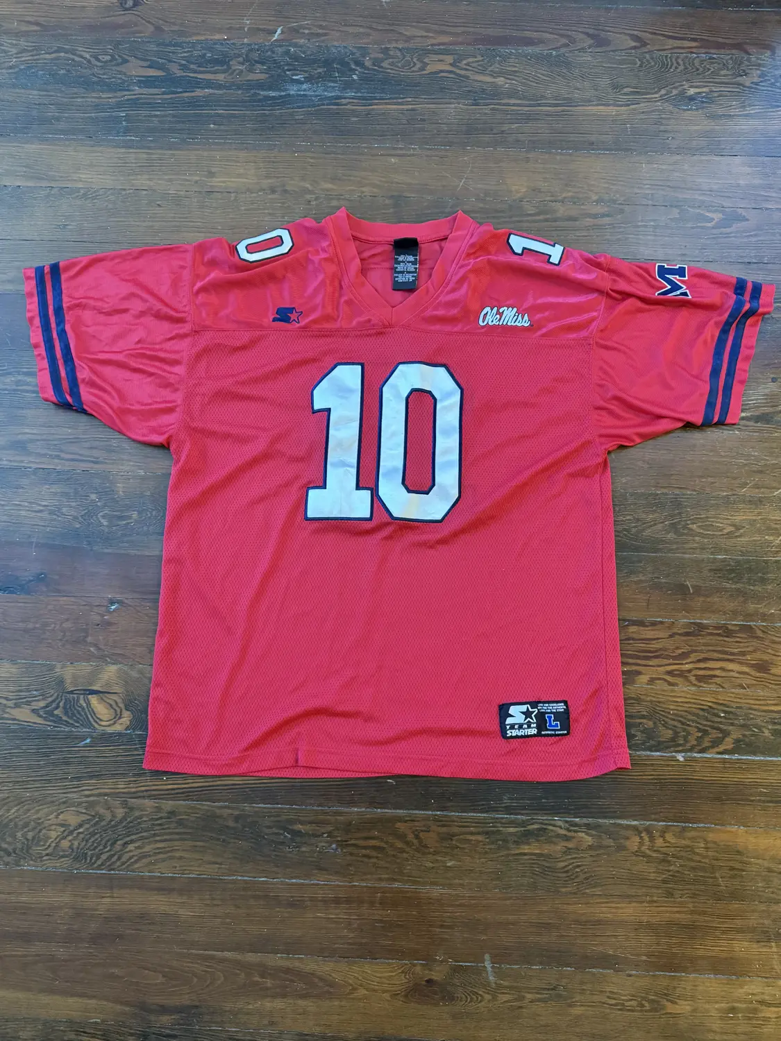 Vintage Starter Ole Miss Eli Manning Jersey