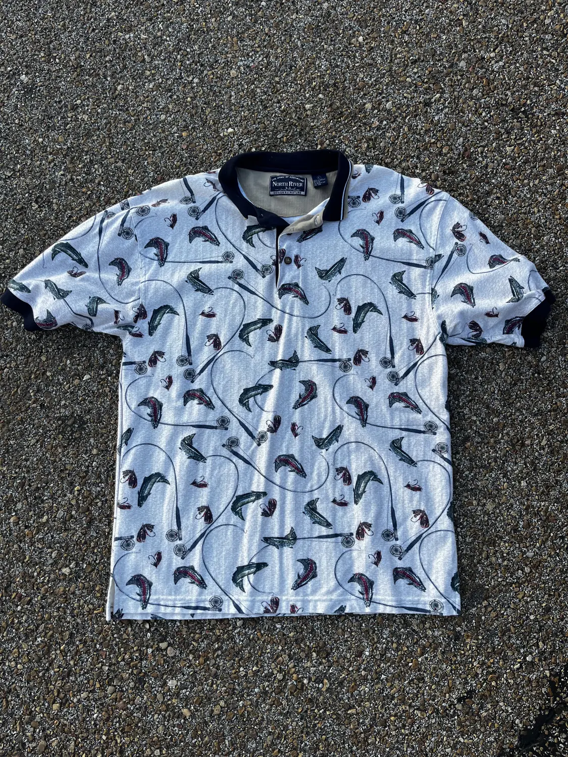 Fly fishing polo