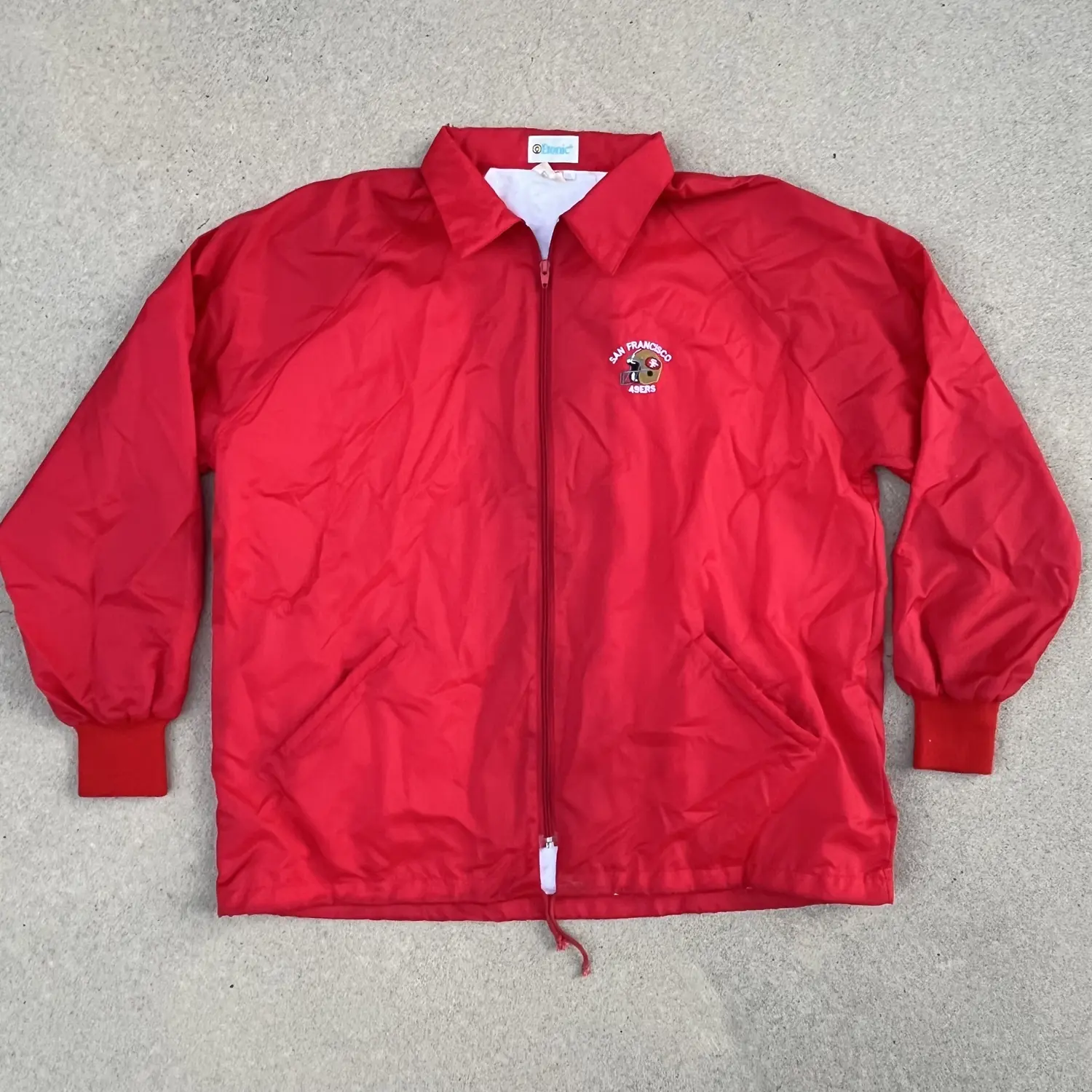 Vintage San Francisco 49rs Coaches Jacket