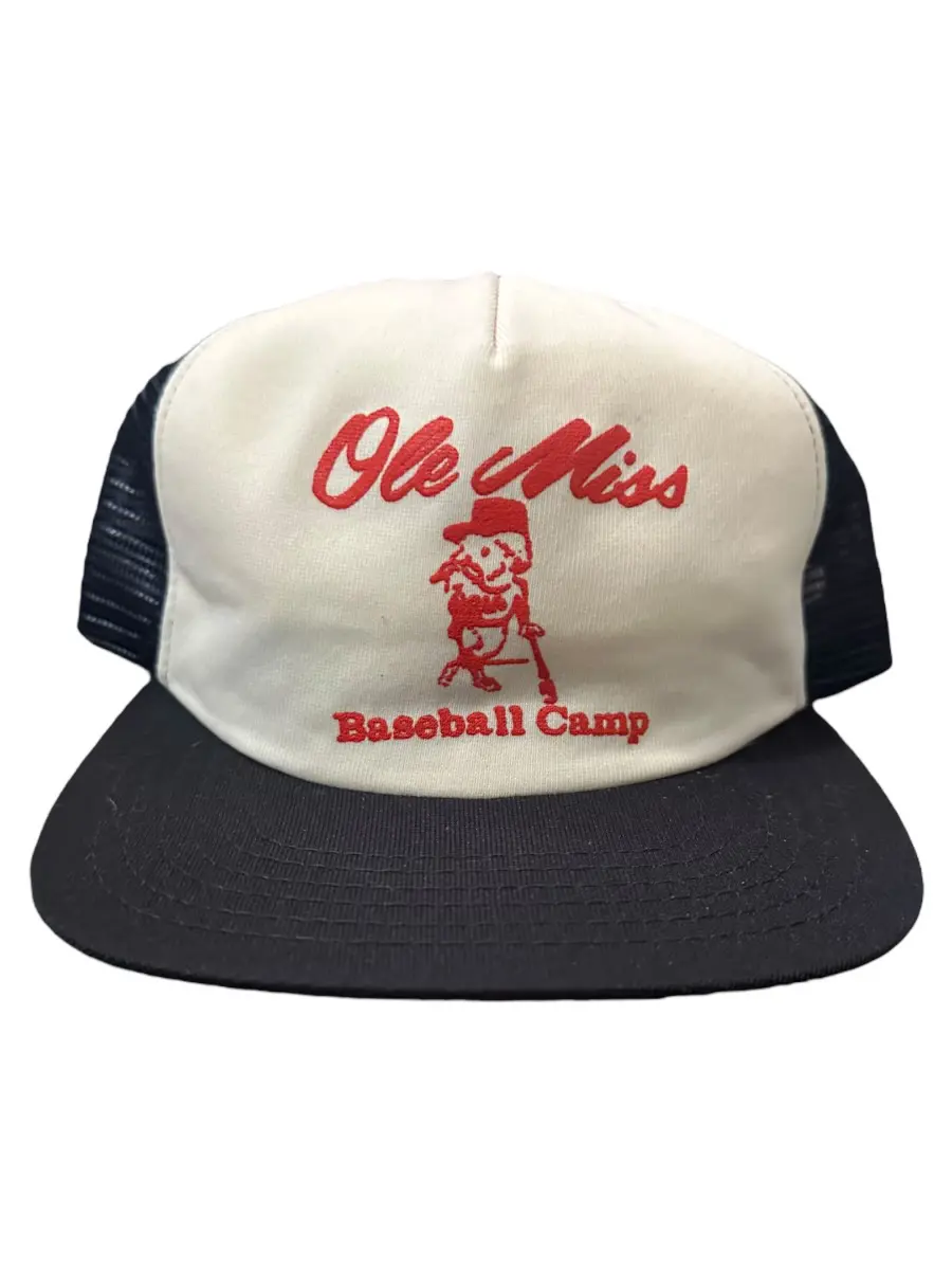 80s/90s Ole Miss Baseball Trucker Hat