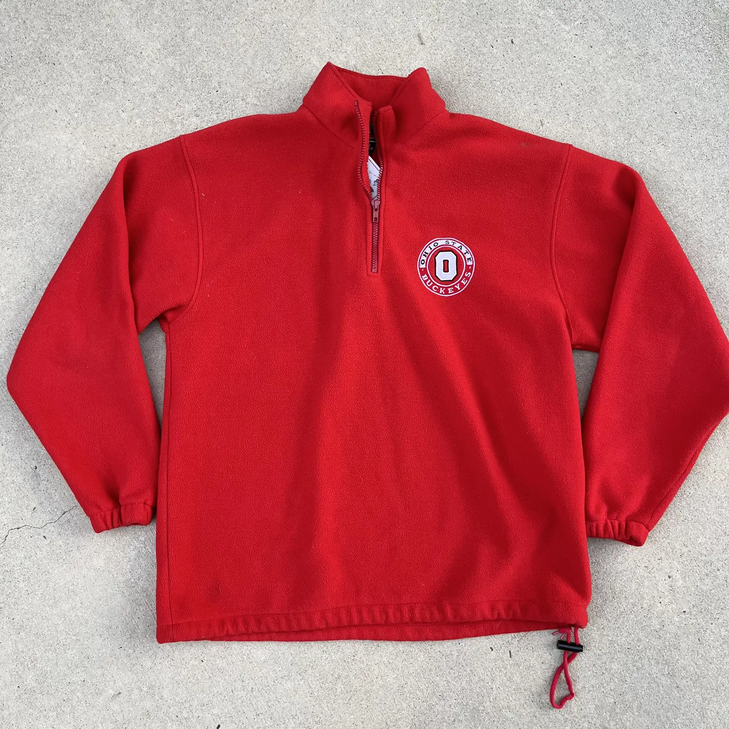 Y2K Ohio State Quarter-Zip Fleece Sweatshirt