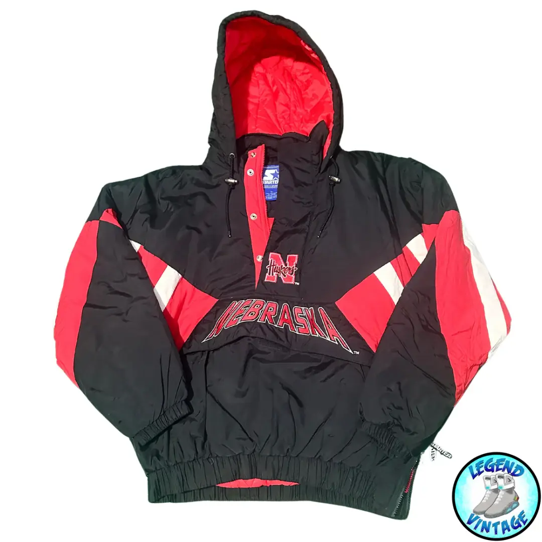 Nebraska Huskers Starter Jacket Stripe