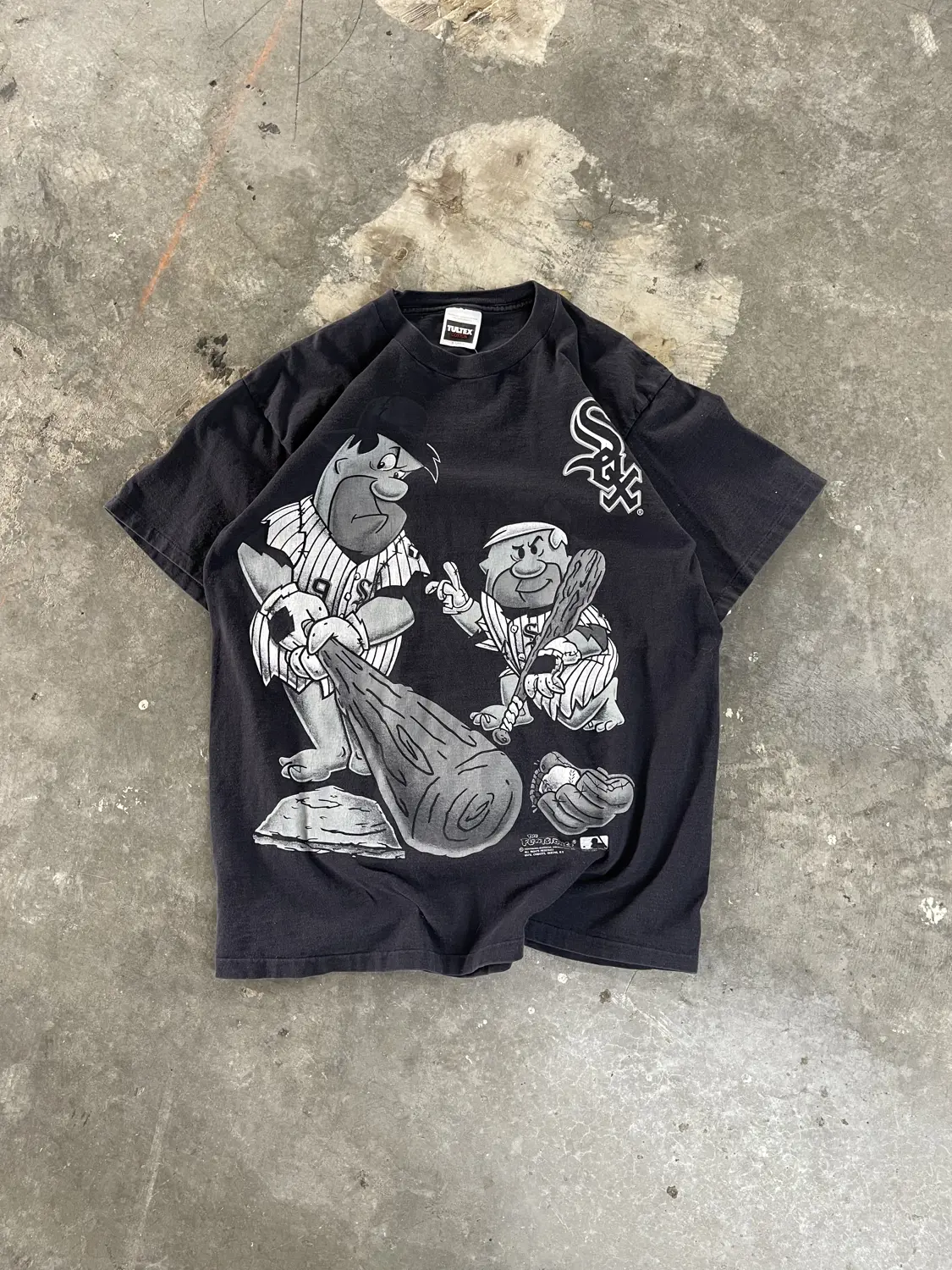 Vintage White Sox Flintstones Tee