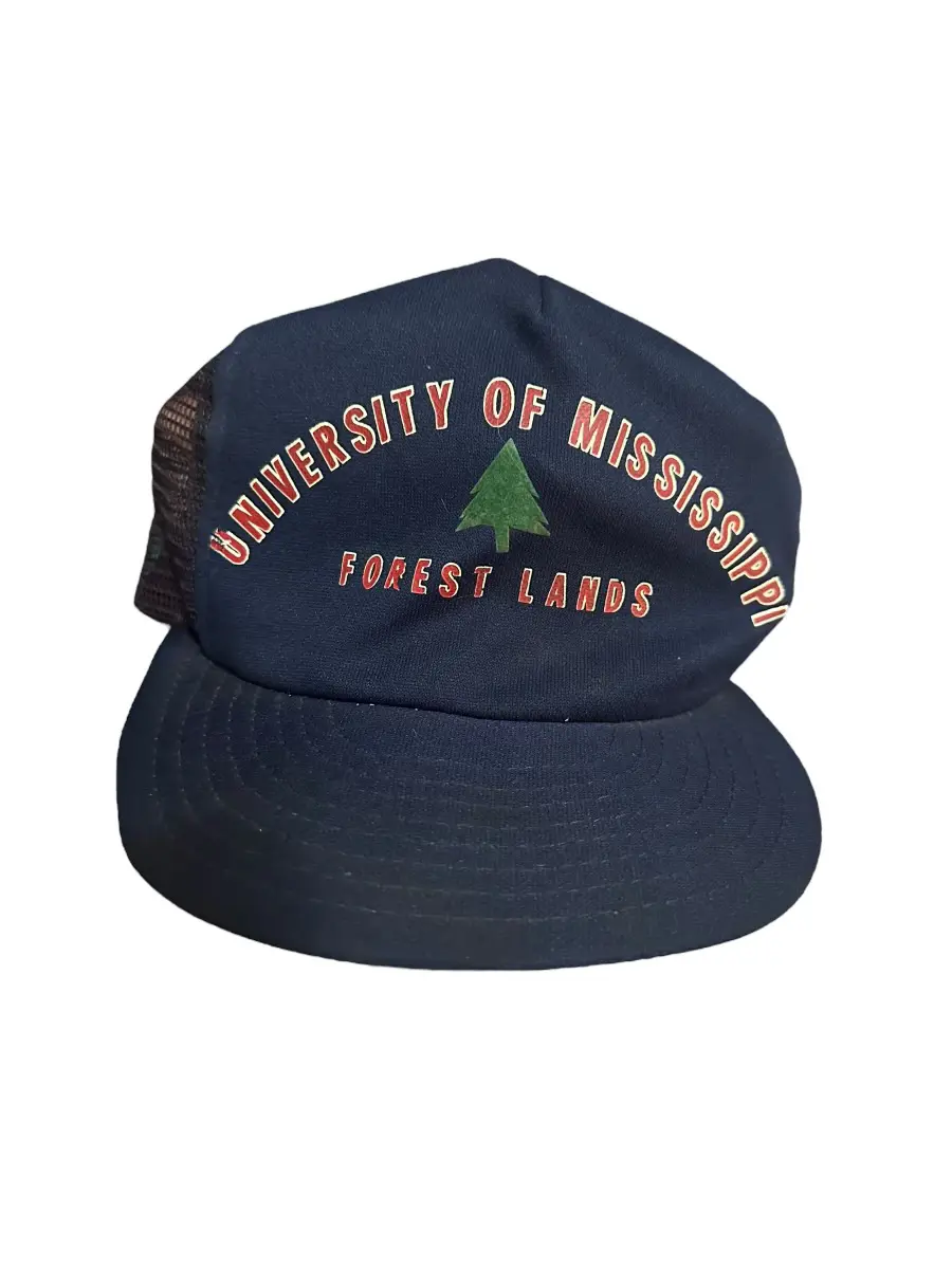 70s/80s Ole Miss Forest Lands Trucker Hat