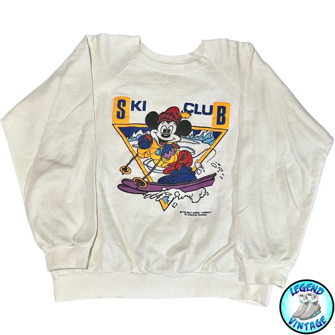 Mickey Mouse Ski Club Crewneck