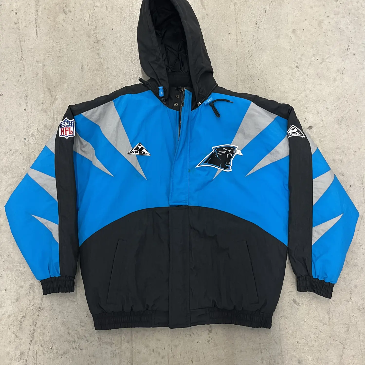 90s Carolina Panthers Starter Puffer Jacket