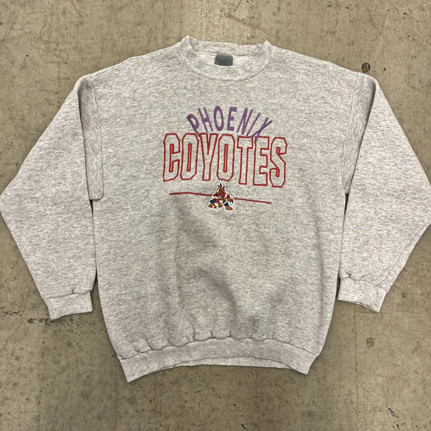 90s Phoenix Coyotes Crewneck