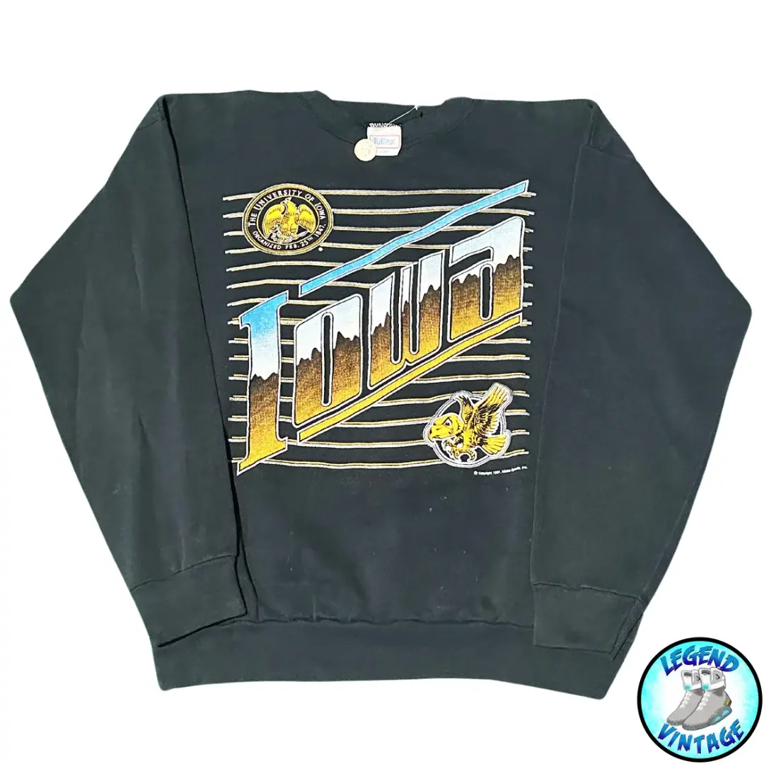 Iowa Hawkeyes Retro Crewneck