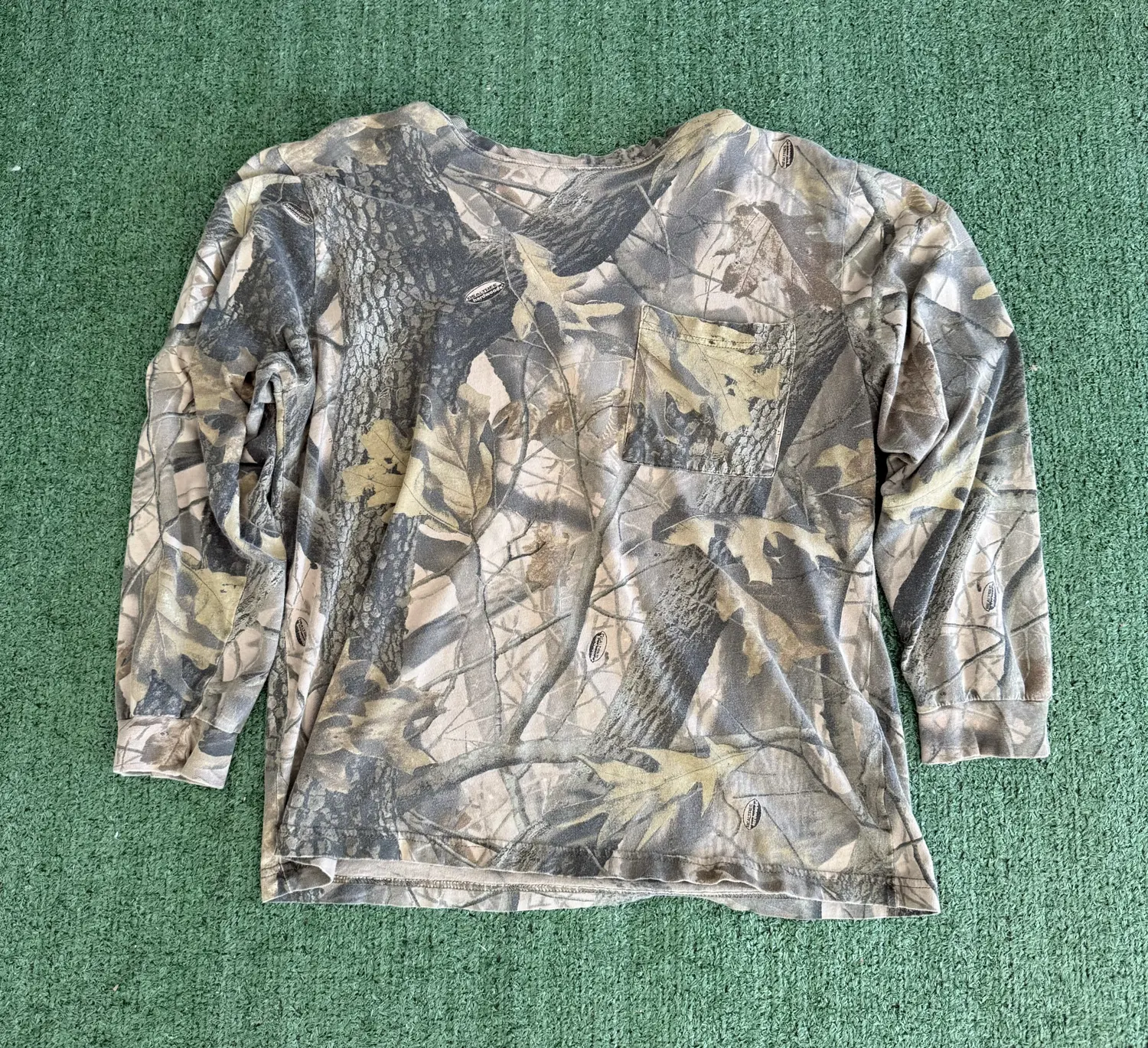 Realtree camo long sleeve tee