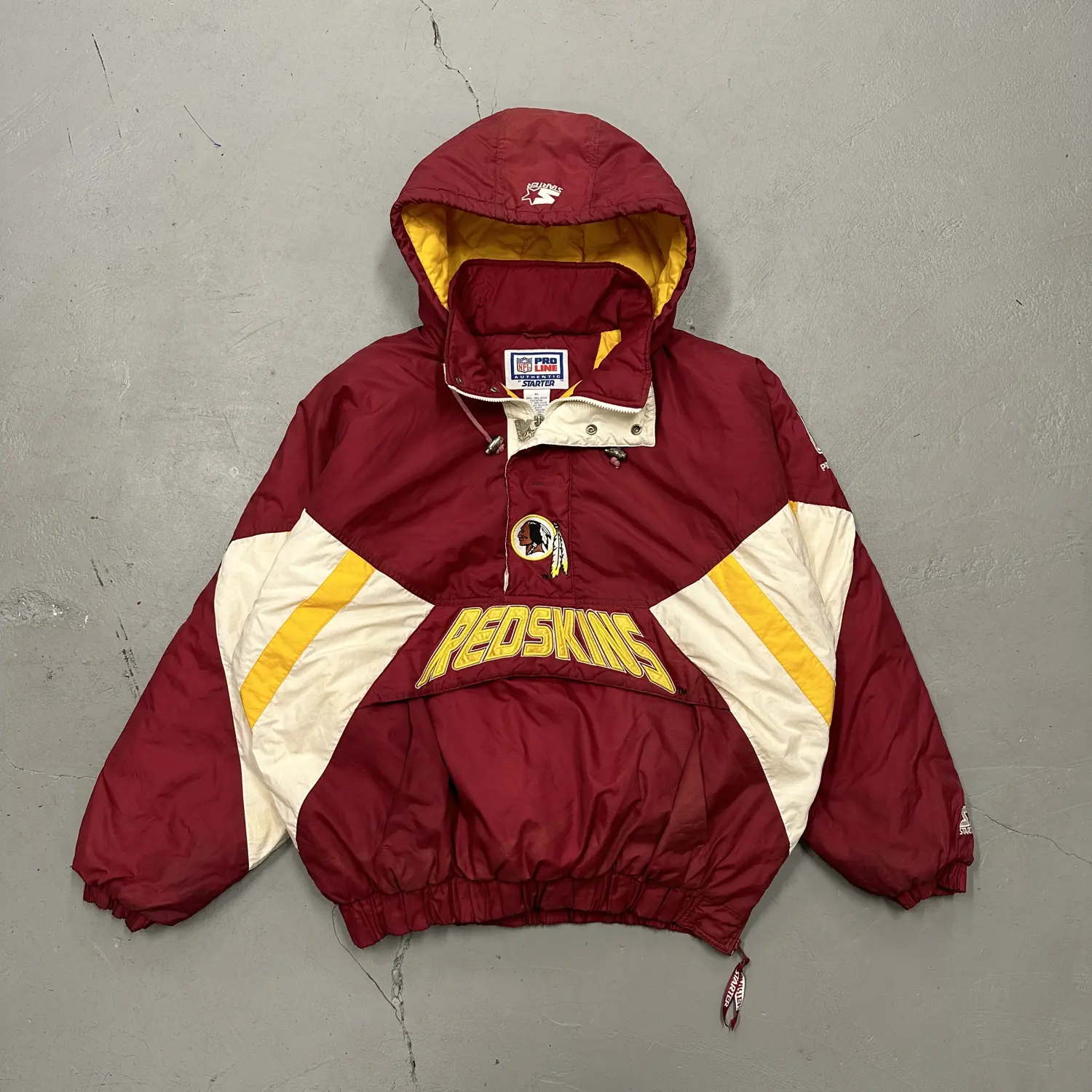 Vintage Washington Redskins / Commanders Starter Puffer Jacket