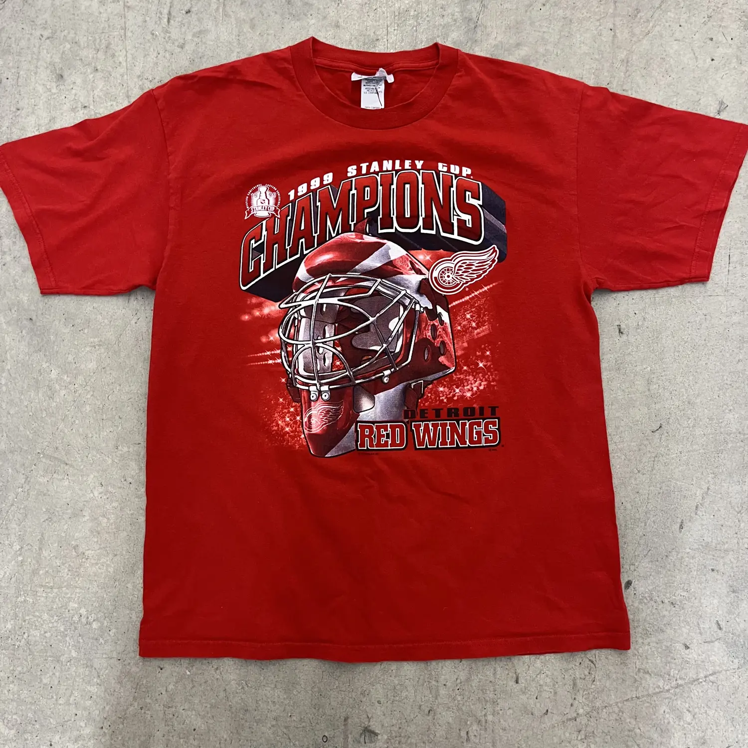 1999 Detroit Red Wings Champions Tee