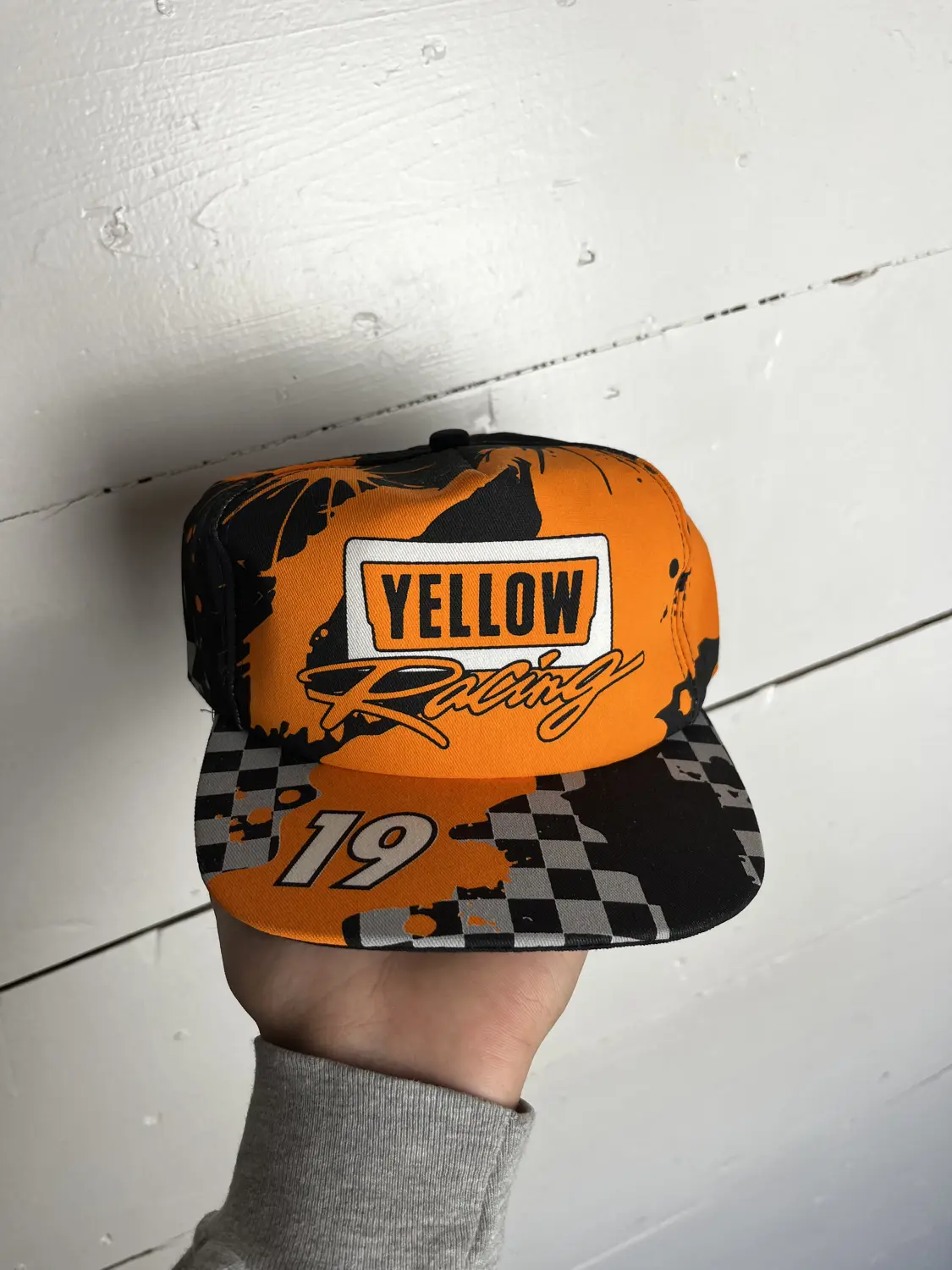 Yellow Racing Hat