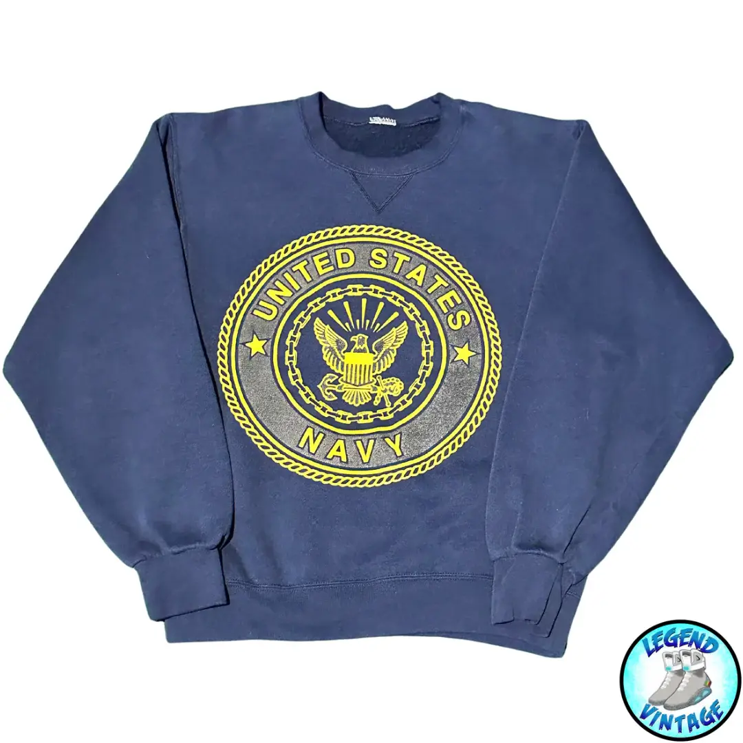 US Navy 2 Side Crewneck