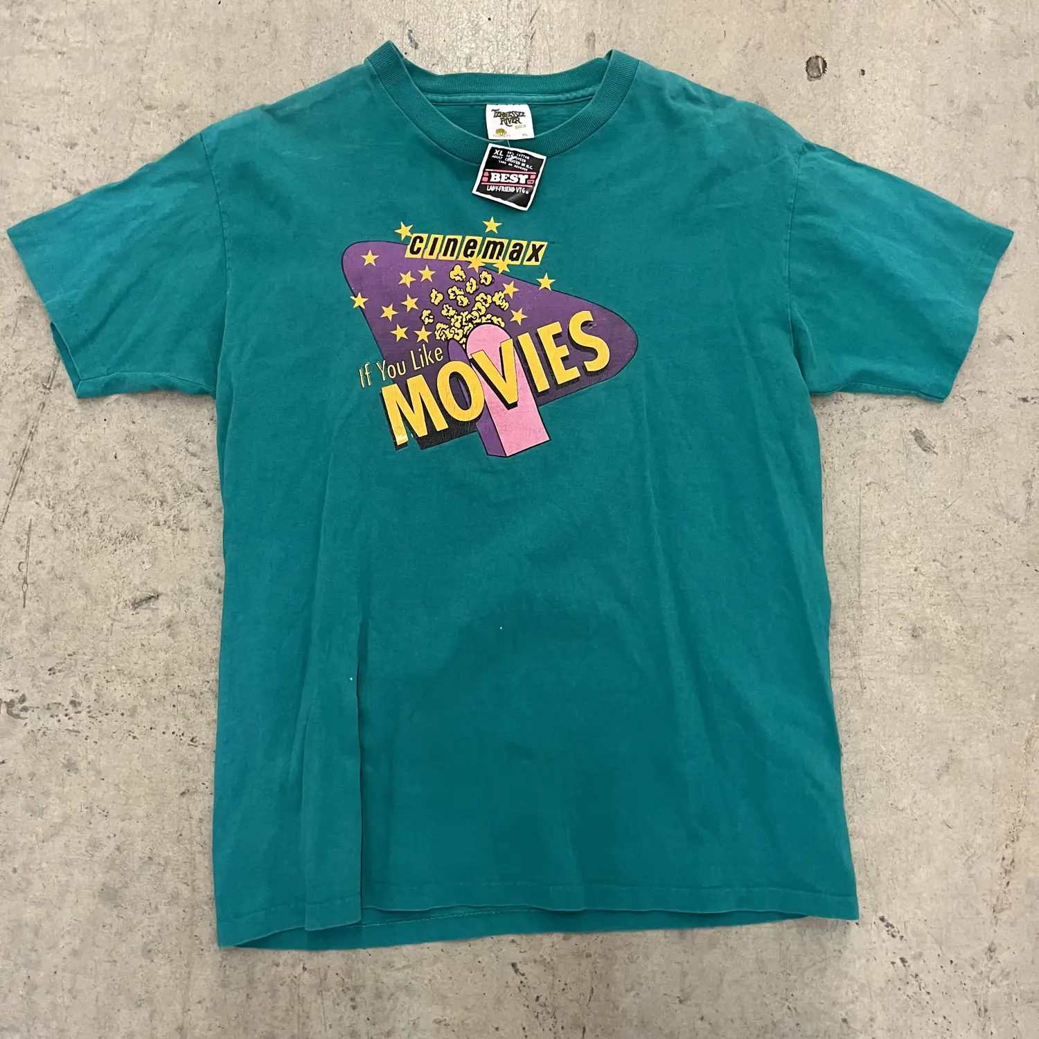 90s Cinemax Movie Theater Promo Tee