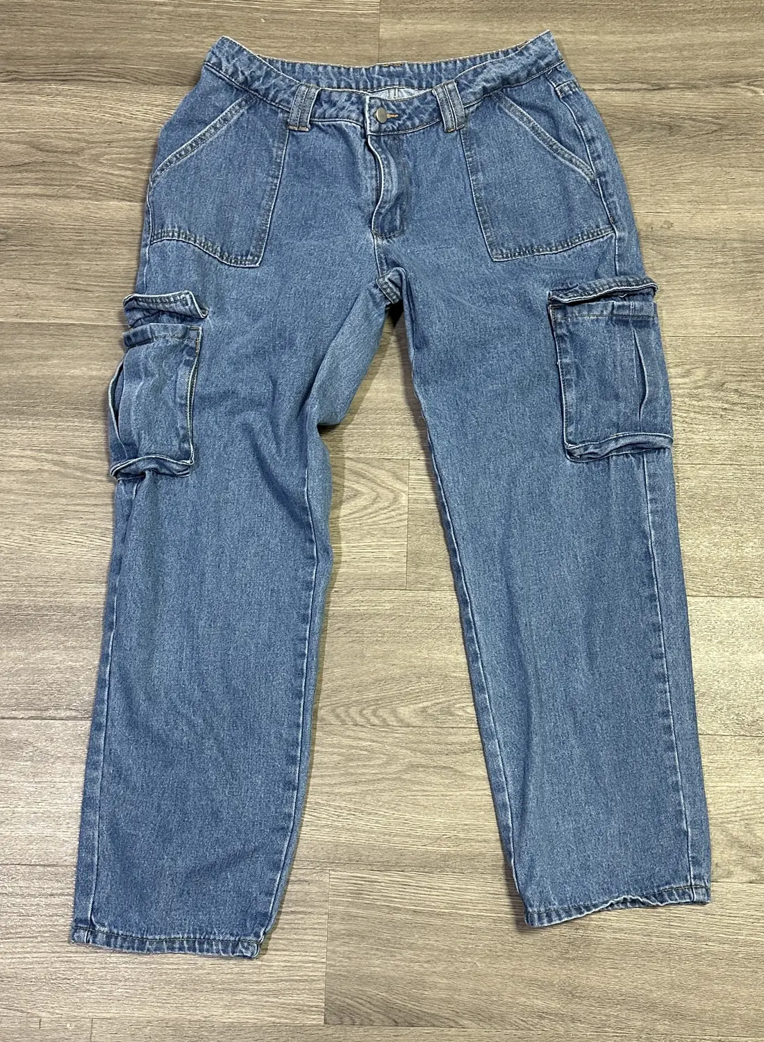 Shein denim Cargos