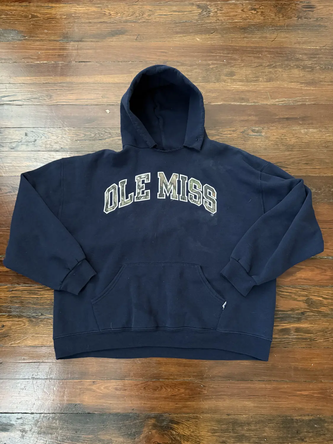 Y2K Ole Miss Russell Athletic Hoodie