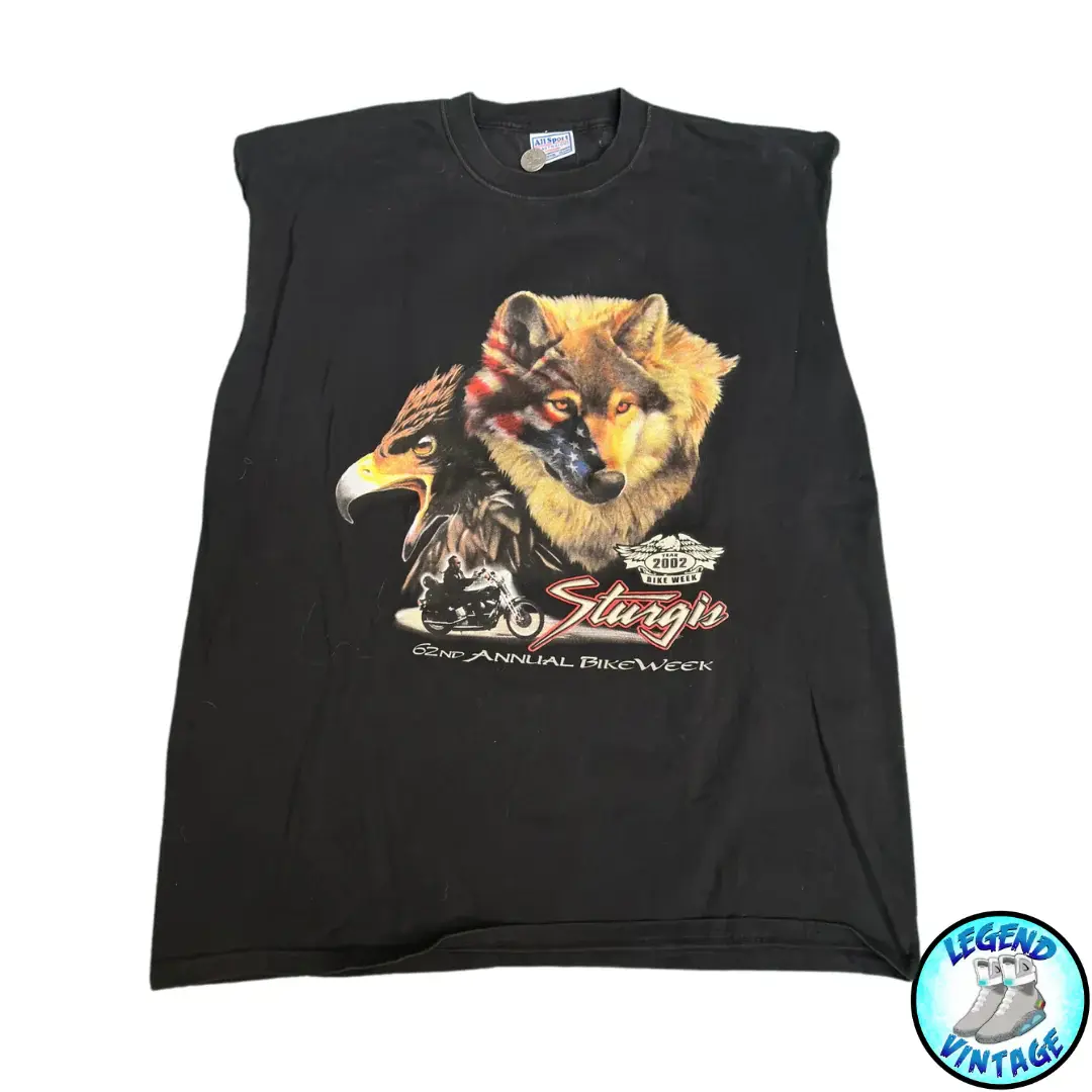 Harley Davidson Sturgis USA Wolf T-shirt