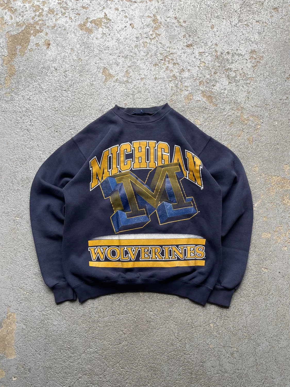 Vintage Michigan Wolverines Crew