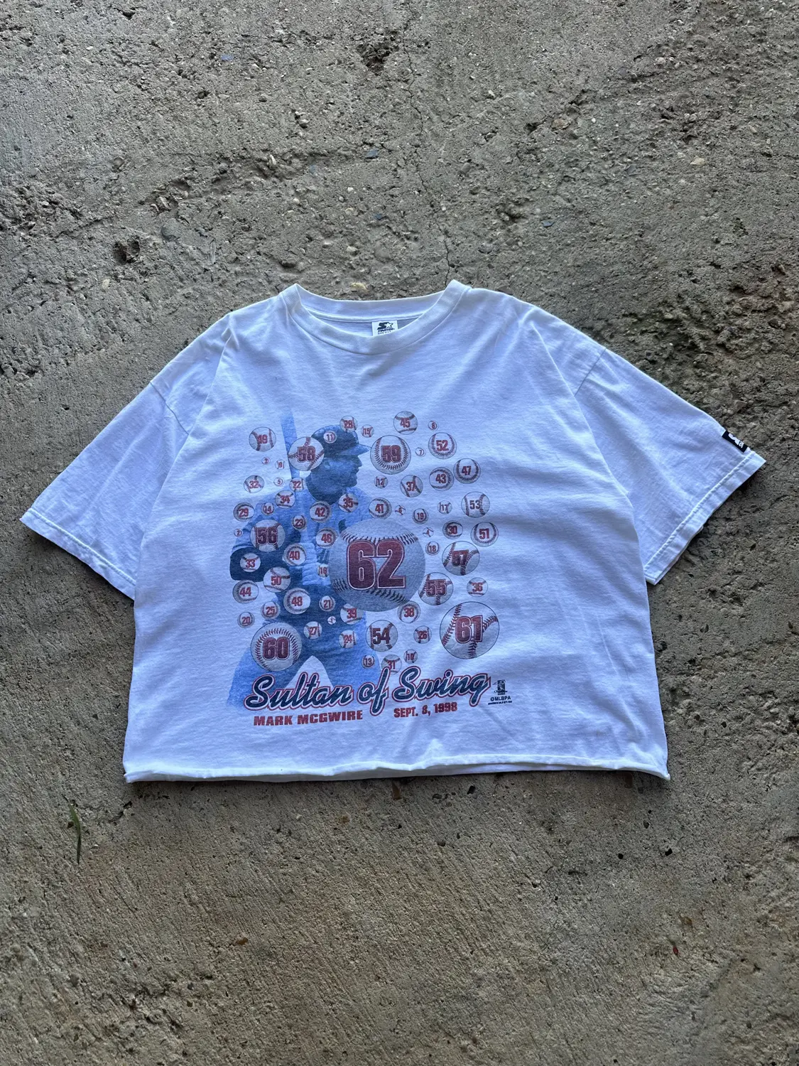 1990’s Mark McGwire Sultan Of Swing Tee (Cropped)