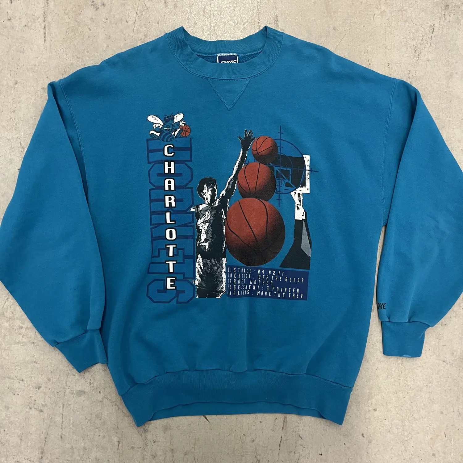 90s Charlotte Hornets Crewneck