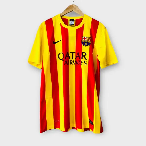 FC Barcelona 2013/14 Away Senyera Shirt *BNWT* (M & L)