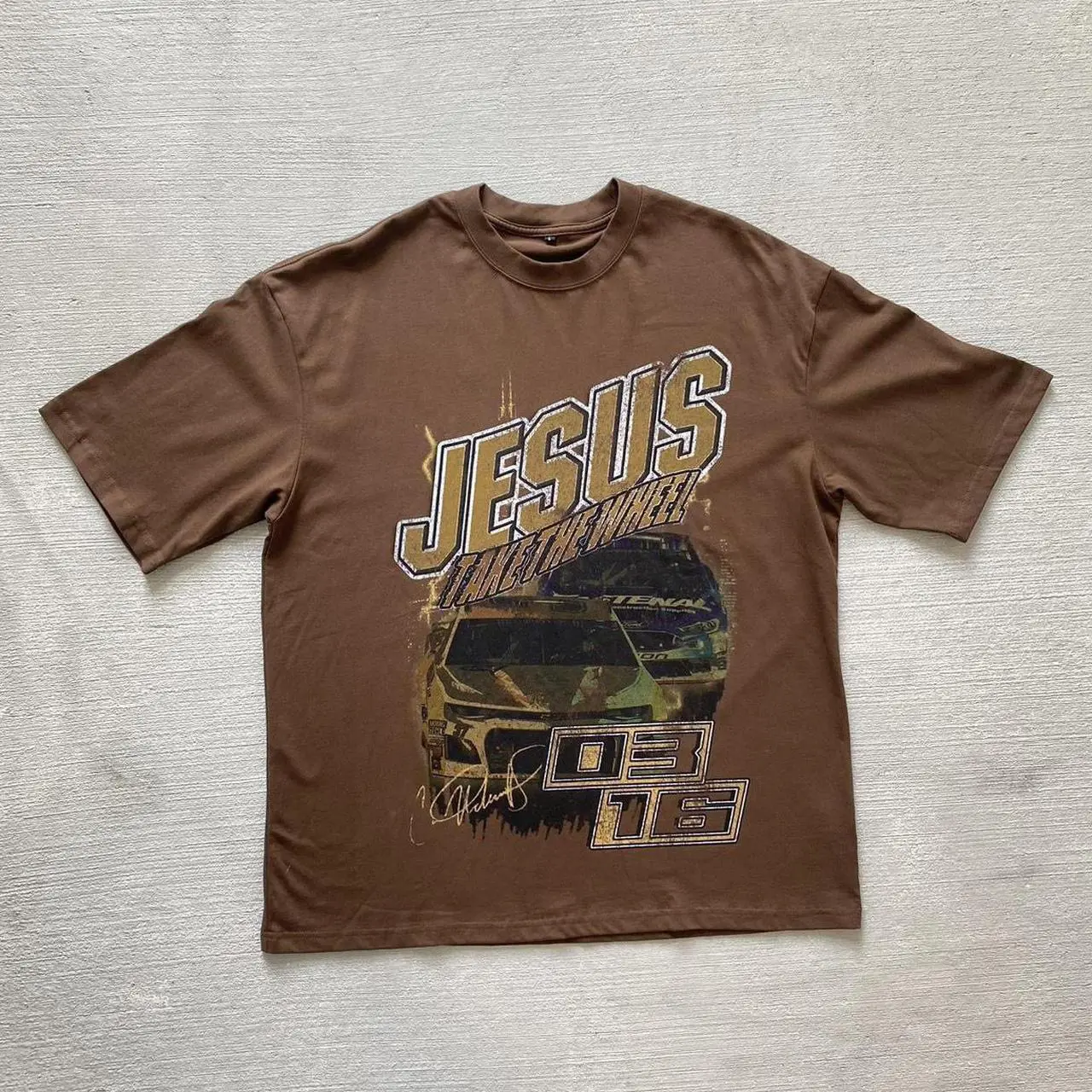 Jesus Nascar Tee