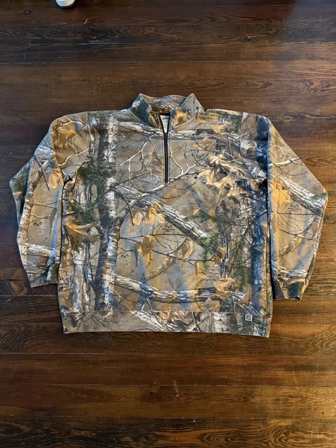 Russell Athletic Realtree Camo Quarter Zip