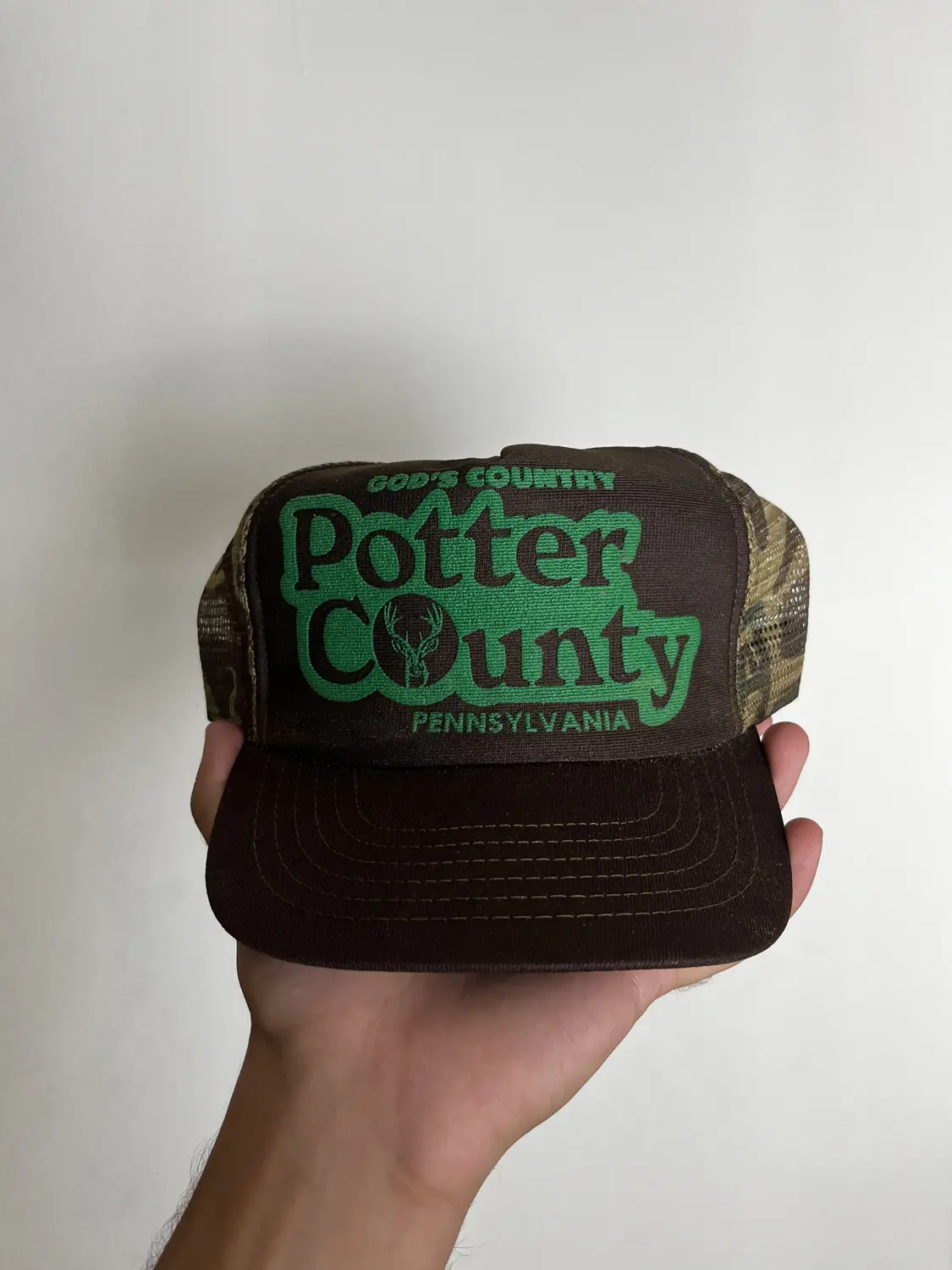 Potter county camo hat