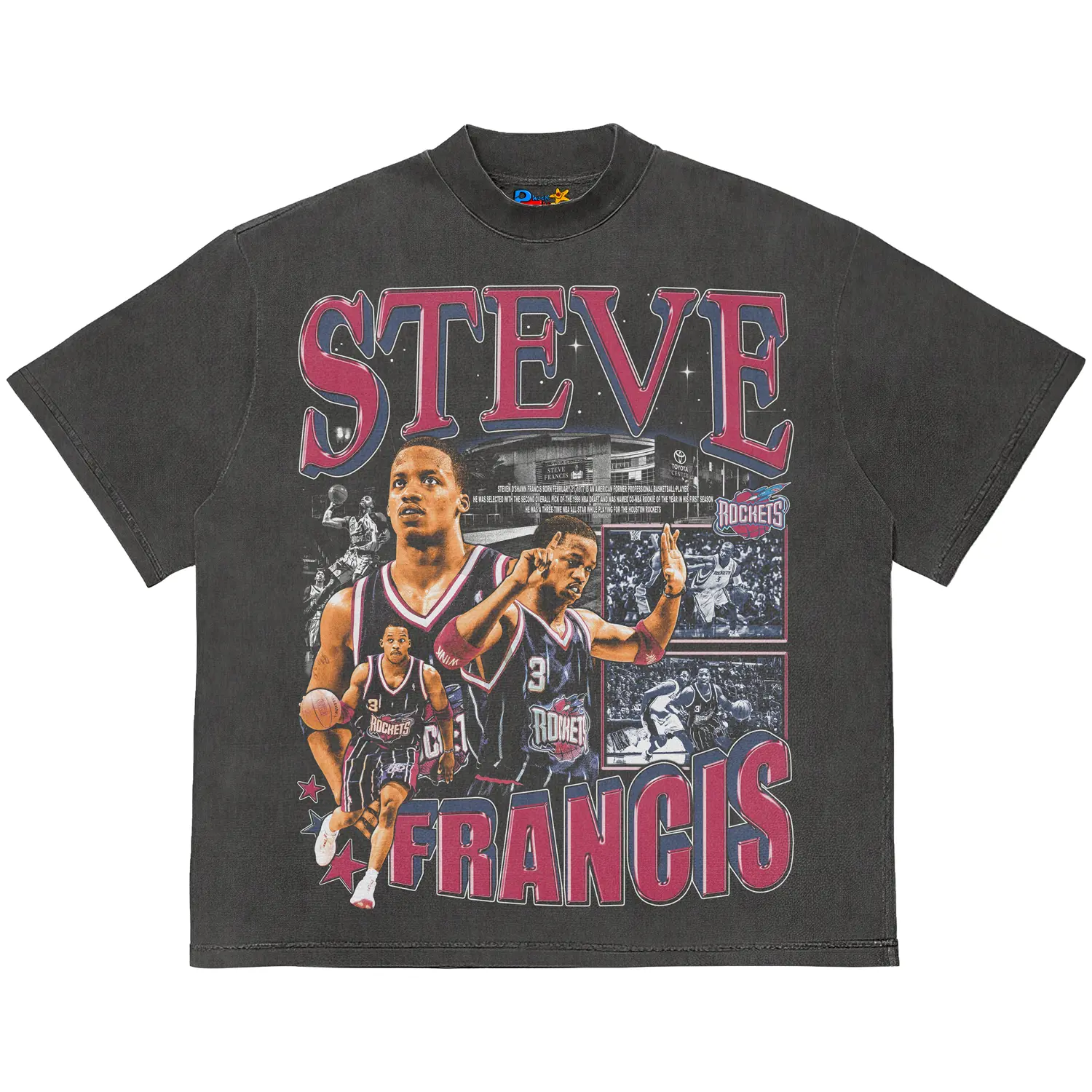 Steve Francis Houston Rockets T-shirt