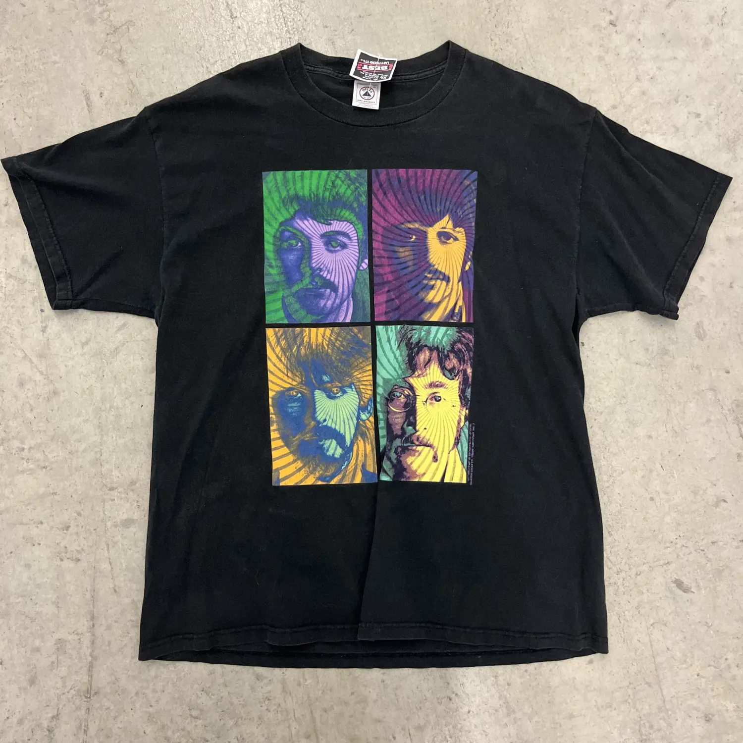 1998 The Beatles Psychedelic Warhol Tee