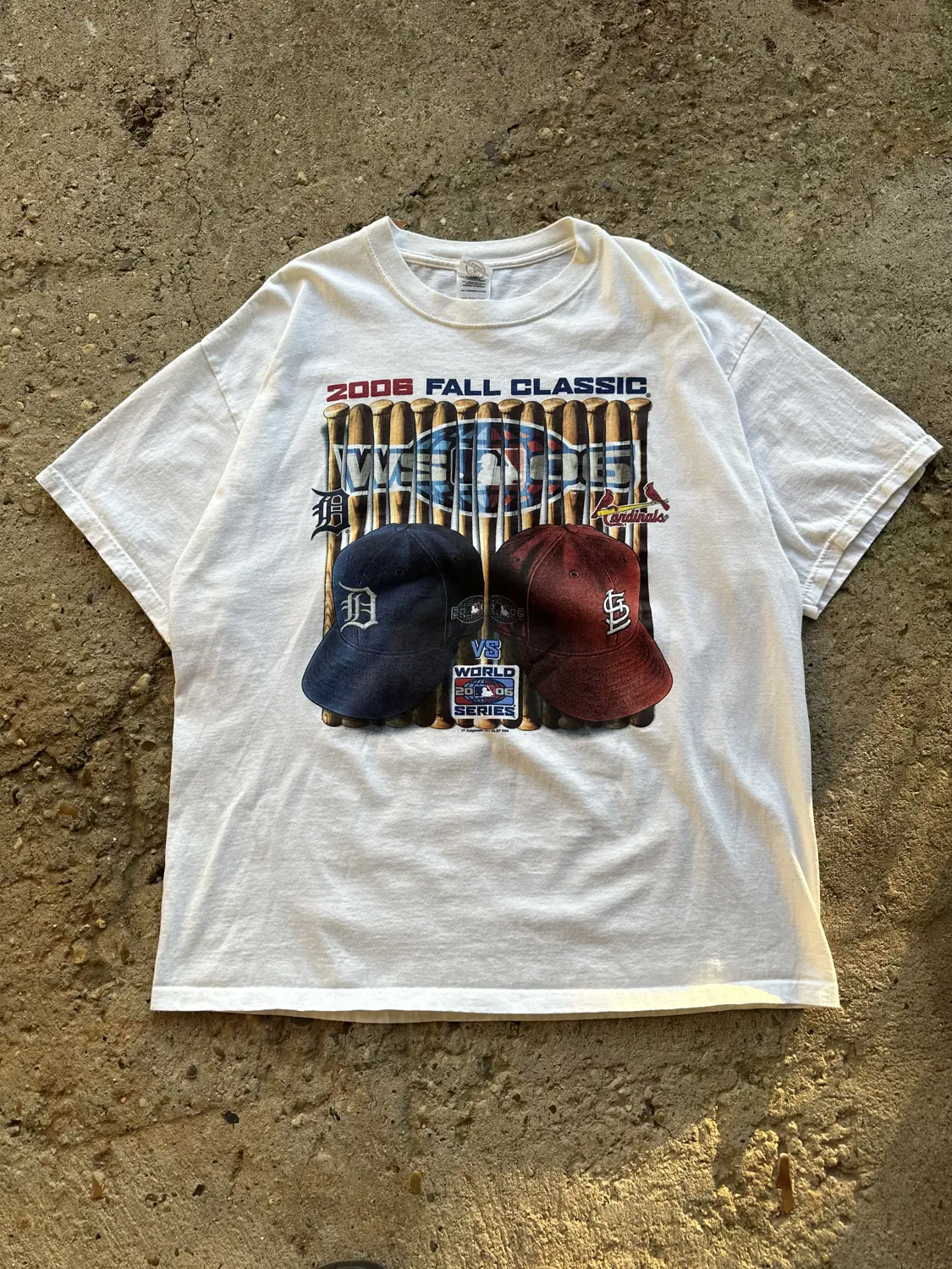 2006 White World Series Tee