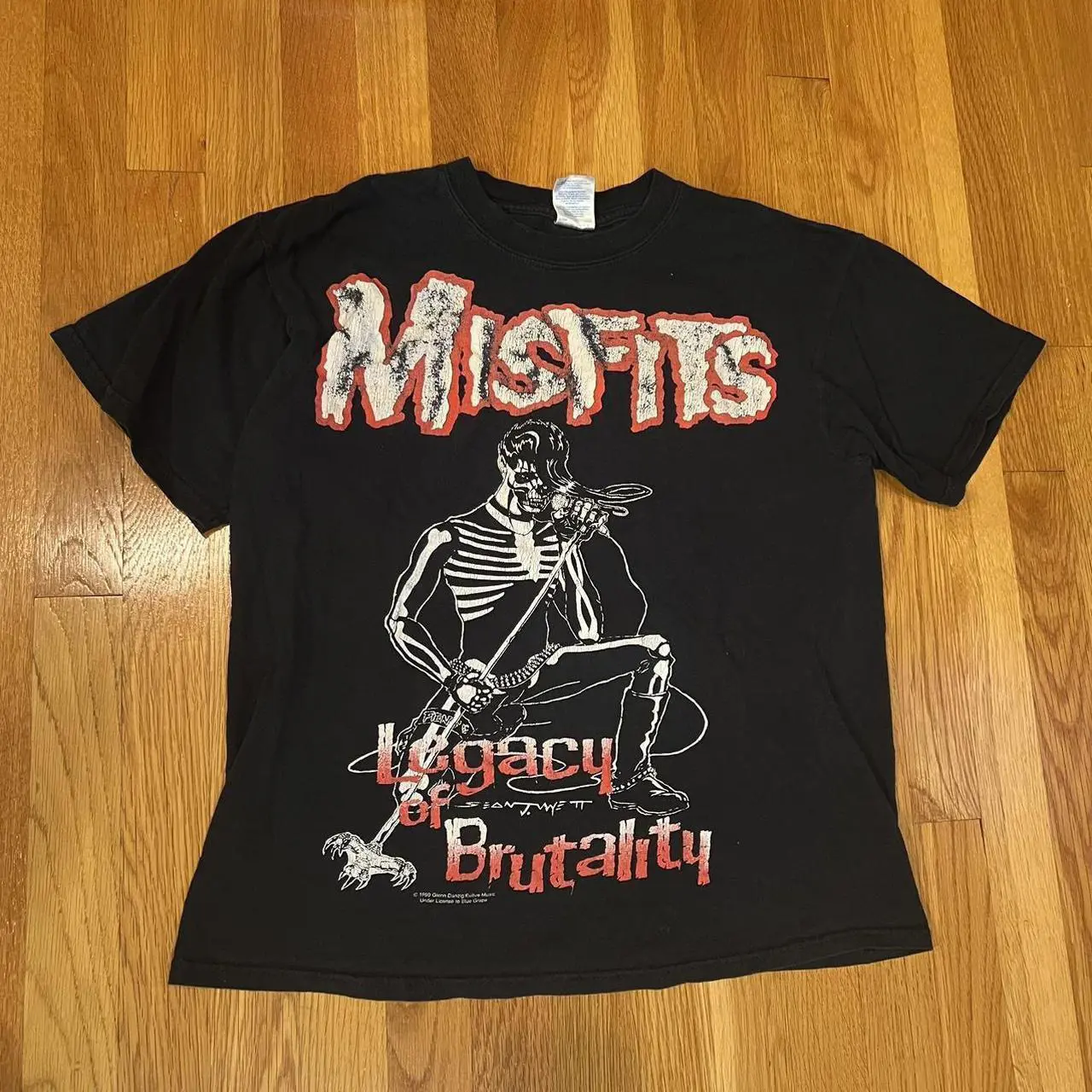 Vintage 1999 Misfits Band Tshirt (M)