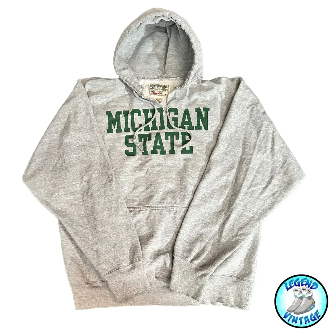 Michigan State Ash Grey Hoodie