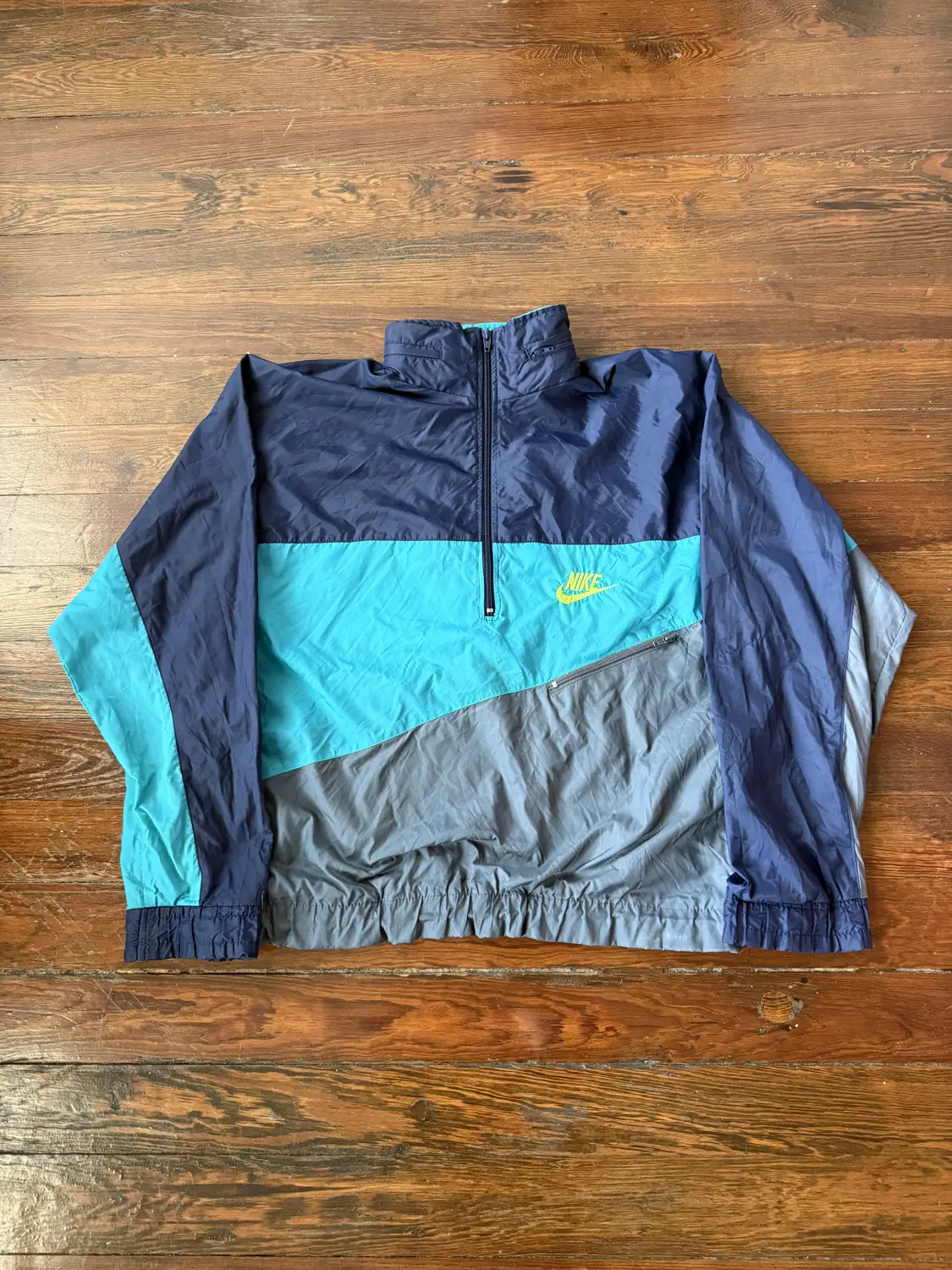 Vintage Color Block Nike Windbreaker