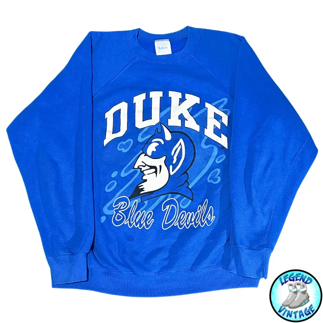 Duke Blue Devils Water Print Crewneck