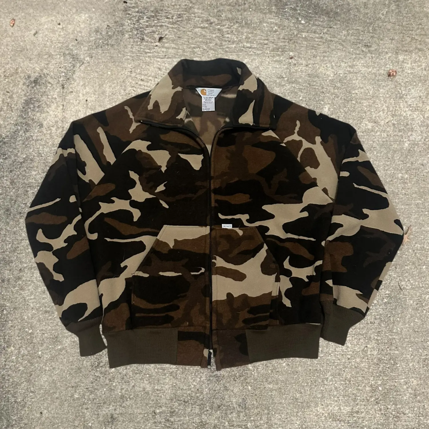 Carhart camo jacket