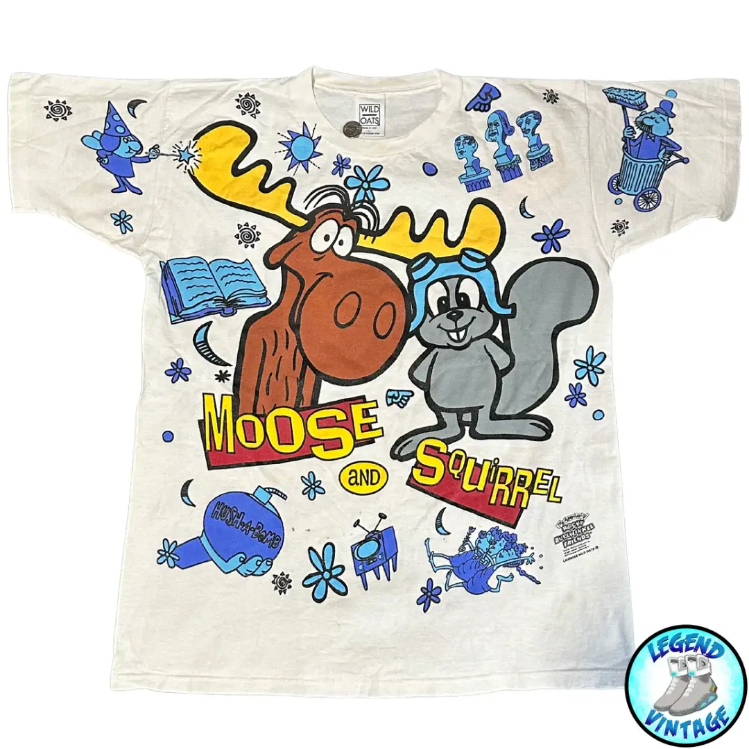 Rocky & Bullwinkle Aop T-shirt