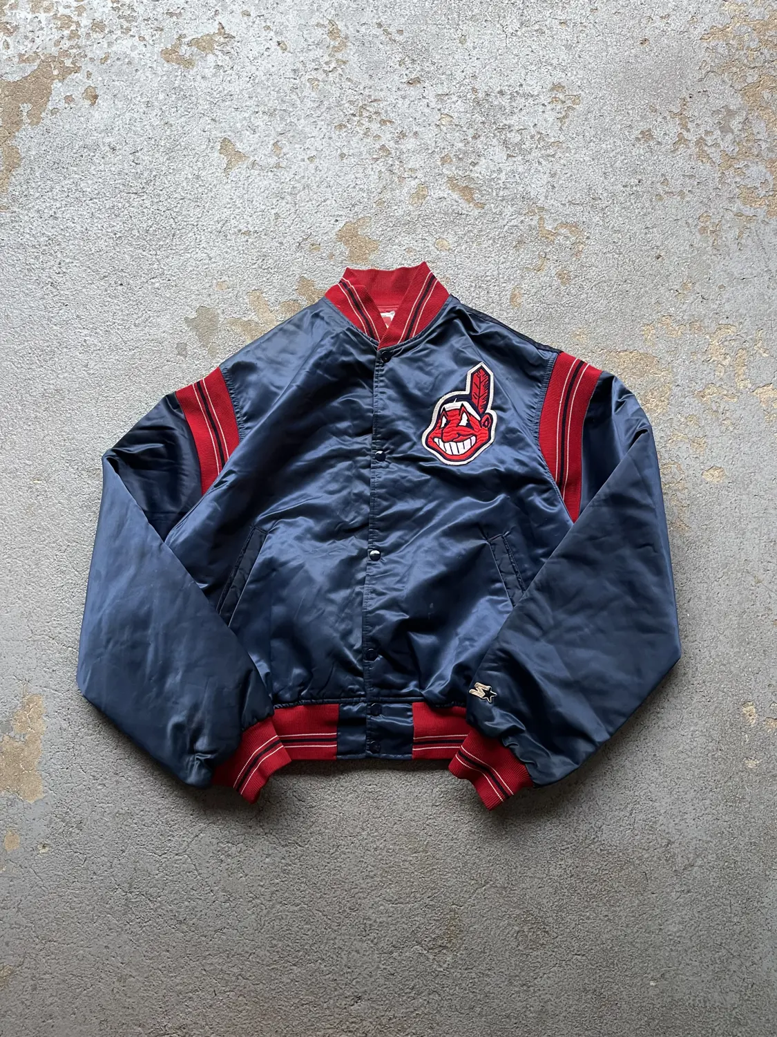 Vintage Cleveland Indians Starter Jacket