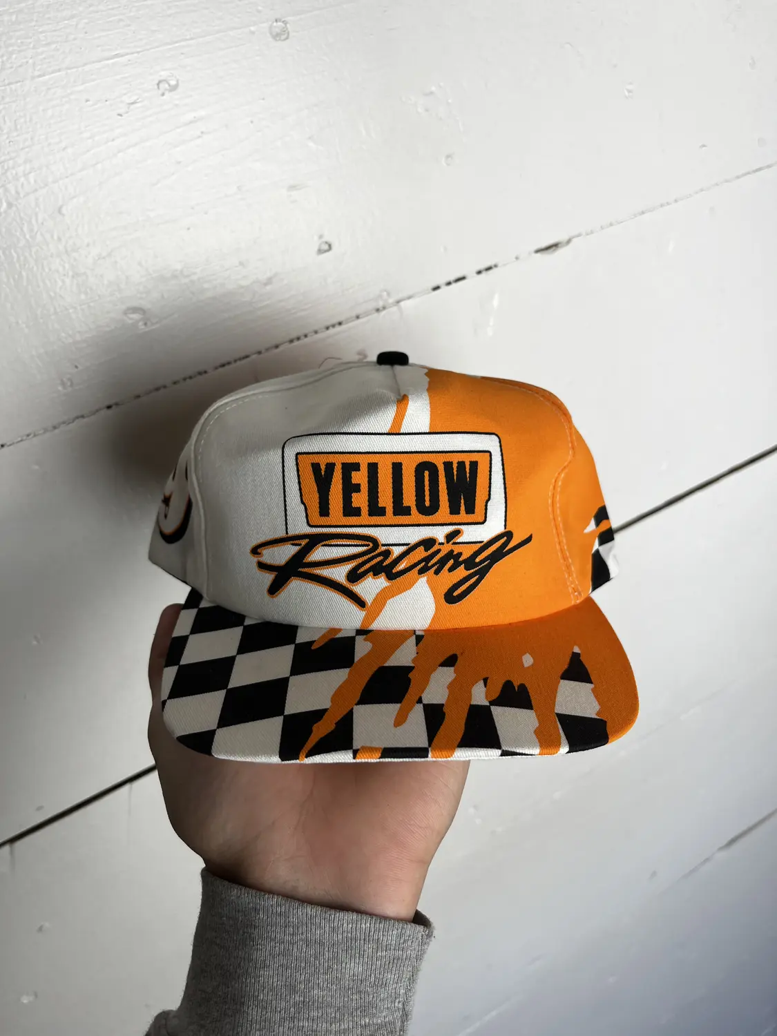 Yellow Racing Hat