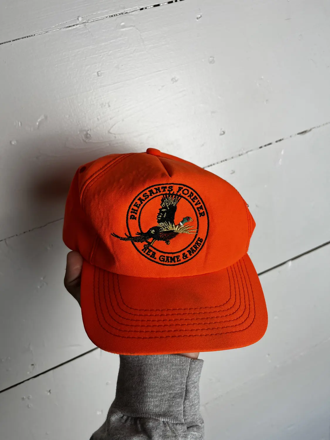 Orange Pheasant Hat