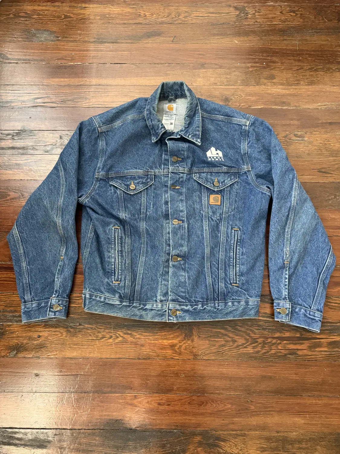 Vintage Y2K Carhartt Denim Trucker Jacket