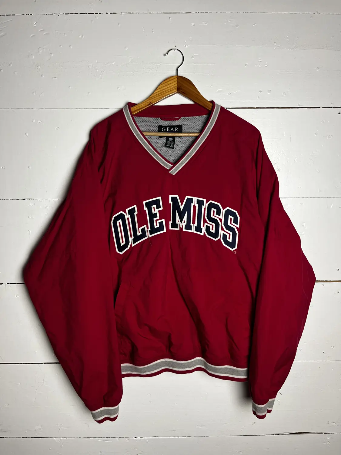 Ole miss v neck pullover